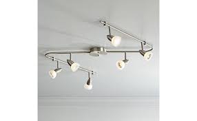 Pro Track Flex Rave Led 6 Light Satin Chrome Track Fixture Pro Track Amazon Com