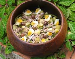 Salade De Pommes De Terre Facon Nicoise Recette Salade Pomme De Terre Salade Pomme Salade Nicoise