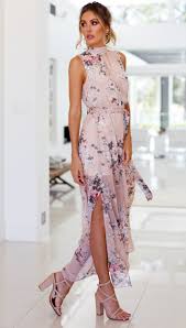 Rosey Petals Dress Mura Boutique Dresses Wedding Guest Dress Maxi Dress