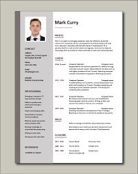 A curriculum vitae, commonly known as a cv, is an alternative to writing a resume to apply for a job. Computer Operator Resume It Job Description Example Sample Server Technology Career History