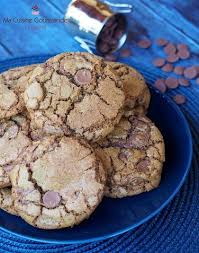 Cookies Chocolat Et Huile De Lin En 2020 Cookies Chocolat Alimentation Cookies