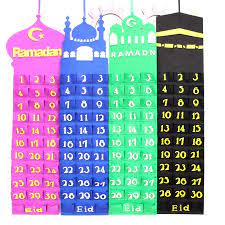 2021 calendar with india holidays. Eid Mubarak Countdown Calendar 2021 Hot Sale Felt Ramadan Calendar 30 Days Countdown Calendar Decorative Hanging Bag Party Diy Decorations Aliexpress