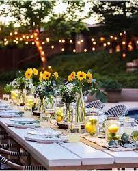 Complete menus from cocktail hour to desserts. Pin By Becky Garling On Tablescapes Backyard Dinner Party Birthday Party Decorations For Adults Birthday Dinner Party