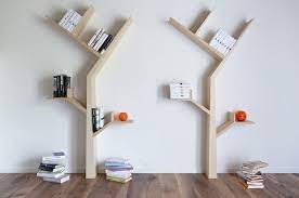With This Shelf You Can Read Under A Tree Anytime You Want Creative Bookshelves Bookshelves Diy Bookshelf Design