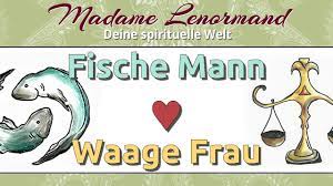 Und waage zusammen passen fische. Fische Mann Waage Frau