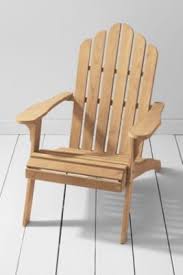 Teak Adirondack Chair From Lands End With Images Adirondack Chair Outdoor Chairs Outdoor Fireplace