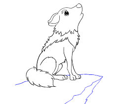 ★learn how to draw the easy, step by step way while having fun and building skills and confidence. How To Draw A Cartoon Wolf In A Few Easy Steps Easy Drawing Guides