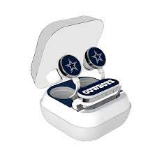 Dallas Cowboys Stripe Design Wireless Earbuds In 2021 Dallas Cowboys Dallas Cowboys Decor Cowboys