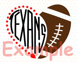 Check spelling or type a new query. Houston Texans Clipart Nfl Nba Mlb Ncaaf Sports School Svg Sayings Heart 716s