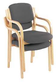 Browse a wide variety of outdoor lounge chairs for sale, including wicker, wood, plastic and metal designs that will help you relax the day away outdoors. Leyton Wooden Conference Chairs With Arms Next Day Day Of Choice Delivery Online Reality