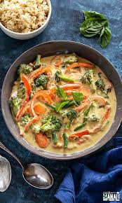 Vegan Thai Green Curry Cook With Manali Vegan Thai Green Curry Green Curry Recipes Vegetarian Thai Green Curry Recipes
