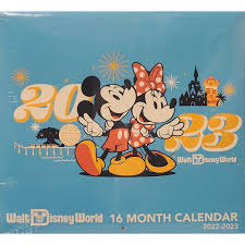 Disney 16 Month Calendar - Walt Disney World - 2023