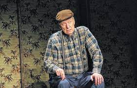Also der nabel der welt. Heinz Becker Schwarz Weiss Vor Beiger Tapete