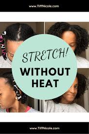 It depends on how stretched i want my hair to be. How To Straighten Your Natural Hair Without Heat The Banding Method