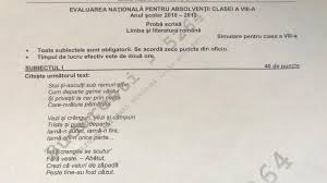 We did not find results for: Evaluare NaÈ›ionalÄƒ 2019 Subiecte Limba RomanÄƒ Ce Subiecte Au Primit Elevii De Clasa A Viii A