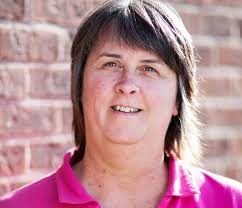 Kathy Chapman, president of Pawsitively 4 Pink