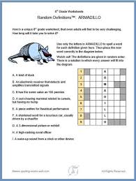 8th Grade Worksheets For Spelling And Vocab Enrichment Spelling Worksheets Spelling Words Grade Spelling