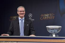 Manchester united face a rematch with. Uefa Champions League Draw Live Arsenal Leicester Real Madrid And Barcelona Fixtures Daily Mail Online