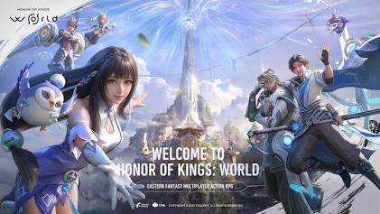 العالم المفتوح المذهل في Honor of Kings: World، من إنشاء الذكاء الاصطناعي