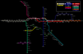 Linhas existentes, em contrução e em estudo da grande são paulo. Cptm Sao Paulo Metro Map Karte Von Cptm Sao Paulo Metro Brazil