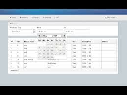 Ajax Search With Date Range Laravel 5 2 Date Range Laravel Date Range Youtube