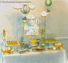 Enchanted Expectations Up Up Away Mint Green Yellow And Grey Baby Shower I D Prefer Less Yellow And Mor Baby Shower Yellow Grey Baby Shower Pink Baby Shower