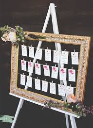 Diy Bohemian Wedding Seating Chart The Elli Blog In 2019