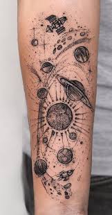 Some Cool Tattoo Ideas Tattoo Post Planet Tattoos Etching Tattoo Tattoos