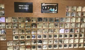 It's so beautiful and crystal clear. Real Life Periodic Tables Bring Elements To Life Periodic Table Periodic Table Of The Elements Real Life