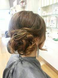 Pin By Carly V On Hair By Me Curly Side Buns Curly Bun Bun With Curls