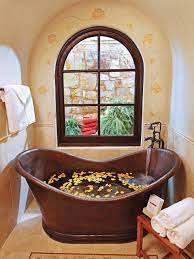 Bathroom tub allows for a relaxing moment while washing the body, for. Copper Bathtub Design Ideas Pictures Tips From Hgtv Hgtv