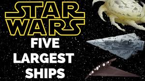8 playable starfighters belonging to 4 different ship classes of the star wars fleet. 5 Largest Ships In The Star Wars Expanded Universe Youtube