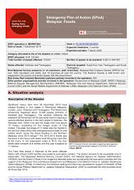 It saw british and commonwealth forces. Emergency Plan Of Action Malaysia Floods Dref Operation N Mdrmy004 Malaysia Reliefweb