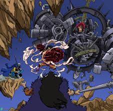 Marine ford wir haben zwar zuwenig information über die stärke von k. Luffy Law And Kid Vs Kaido One Piece 1001 By Raphaeldslt On Deviantart In 2021 Kaido One Piece One Piece One Piece Anime