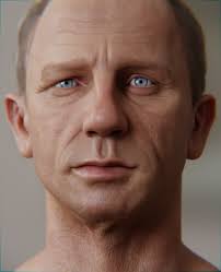 Daniel Craig 3D Study