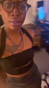 Dont mind the bad singing lol,  #blackgirlmagic#alternativefashion#mcr#blackonblack