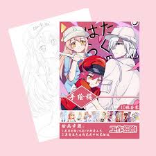 Now kakegurui seems a good anime. 10 Pages Book Anime Cells At Work Coloring Book For Children Painting Drawing Antistress Books A4 Drawing Toys Aliexpress