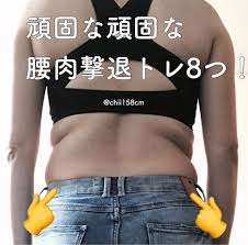 腰回りの贅肉を落とすエクササイズ動画 腰肉 贅肉 腰回り ダイエット