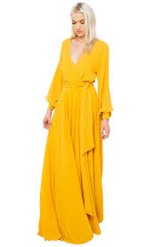 Gone With The Wind Maxi Dress Mustard Maxi Dresses Fall Long Sleeve Flowy Dresses Maxi Dress