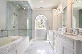 See more ideas about bathroom design, bathrooms remodel, beautiful bathrooms. 33 Elegant White Primary Bathroom Ideas 2021 Photos White Master Bathroom Stylish Bathroom Bathroom Interior Design