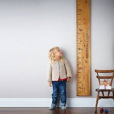 Personalised Wooden Ruler Height Chart Kids Rule Height