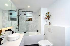 Make a small bathroom feel bigger. 12 Ways To Make Any Bathroom Look Bigger