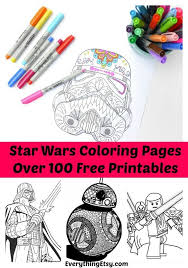 Pdf generator, jpg file, a4 size free to download Star Wars Free Printable Coloring Pages For Adults Kids Over 100 Designs Everything Etsy Bloglovin
