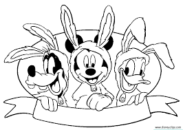Get crafts, coloring pages, lessons, and more! Easter With Disney Coloring Pages Coloring Home