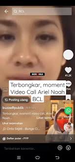 Diduga Ariel Noah dan Bunga Citra Lestari lakukan video call mesra,  netizen: Emang mereka berdua... - Hops ID