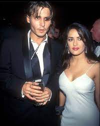 All orders are custom made and most ship worldwide within 24 hours. Ninetyz Johnny Depp Salma Hayek 1995