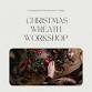 Wine and Wreaths event in Ozawkie, KS