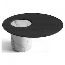 Marble coffee table is a stylish and decorative table that will upgrade your interior design style. Lago Coffee Table In Marble And Oak Wewood Tentation