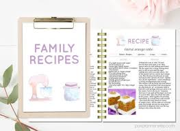 Recipe Template Editable Cook Book Doc Template Printable Recipe Pages Cook Book Template Blank Recipe Cards Letter Size Recipe Cards Template Recipe Template Christmas Recipe Cards