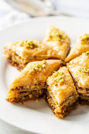 Honey Baklava Recipe With Walnuts And Pistachios Recipe Honey Baklava Recipe Baklava Recipe Honey Dessert
